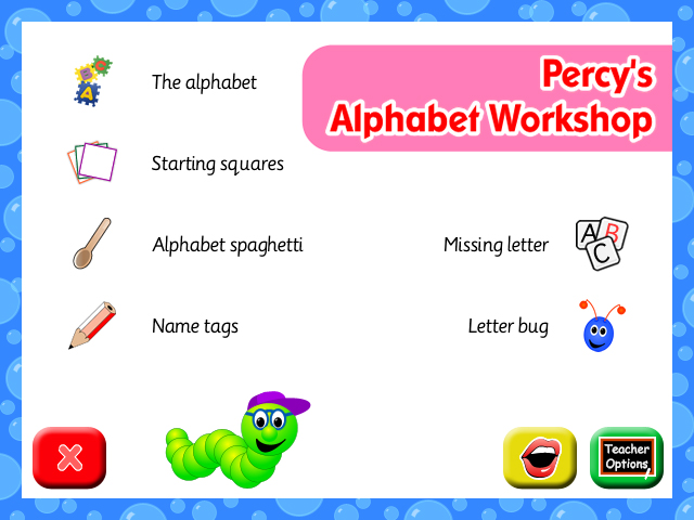Percy's Alphabet Workshop