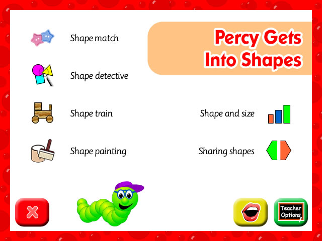 Percy Gets Into Shapes