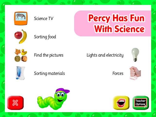 Percy Has Fun With Science